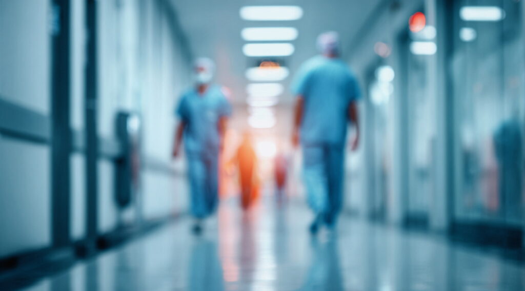 Hospital fire door inspection