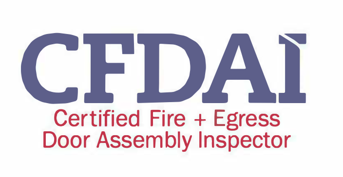 Certified Fire and Egress Door Assembly Inspector credential